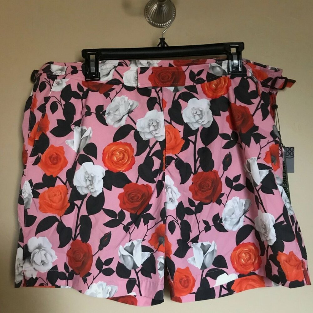 G-Fore G/Fore Floral Print Hybrid Golf Shorts